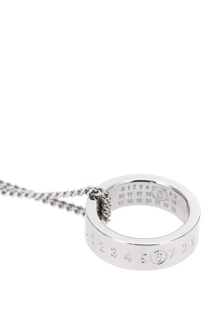 'Numeric Signature MM6' necklace Silver