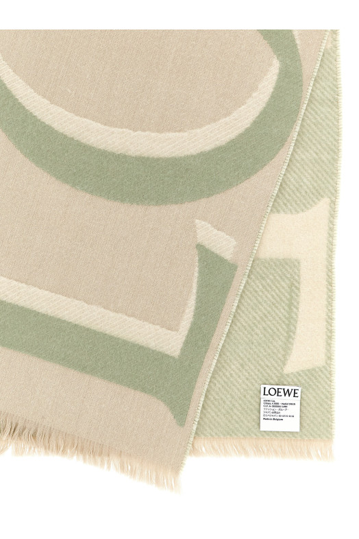 Двусторонний шарф Разноцветный LOEWE FSA4SS1W132273