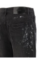 Джинсы «P011 Knee Slit Paint» Черный P011BRKS526BLACK