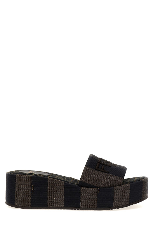 Сандалии «Fendi Sunshine» Коричневые 8R8515AORHF1P95