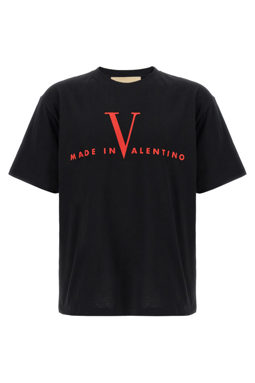 Valentino Garavani «Made In Valentino» футболка, черная V3MG16PBAQ0NR