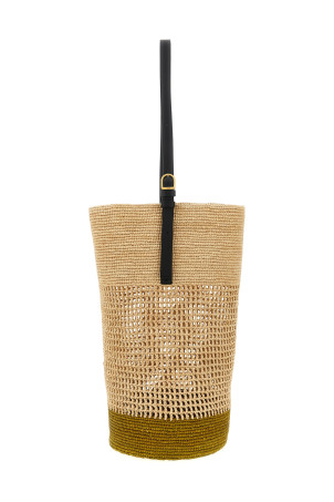 'Billie' large bucket bag Beige