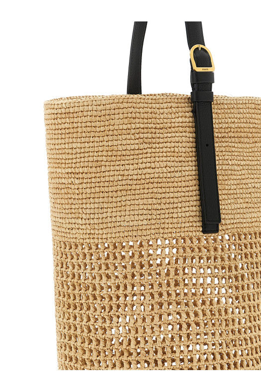 Большая сумка-ведро «Billie» Бежевая H2047727652