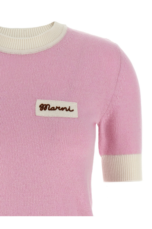 Cropped sweater Pink