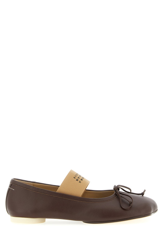 'Anatomic Numeric' ballet flats Brown