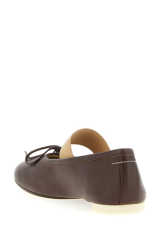 'Anatomic Numeric' ballet flats Brown