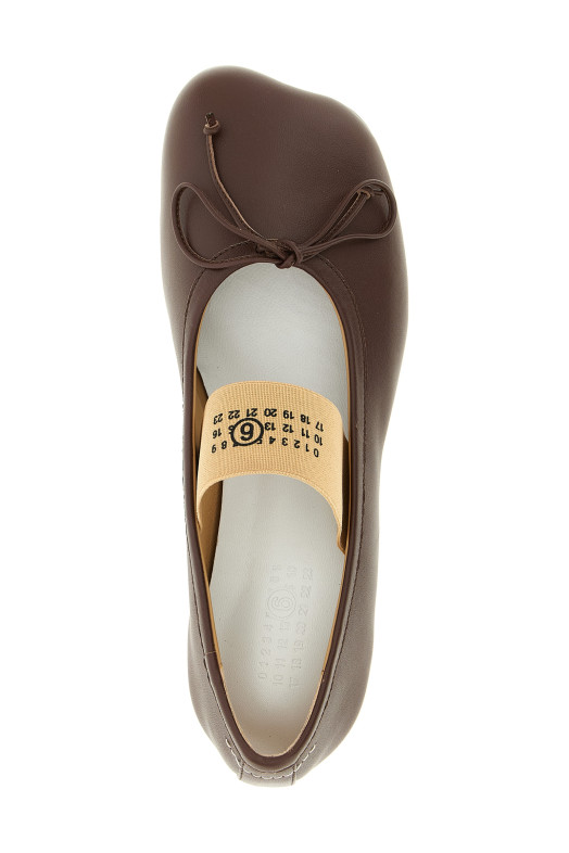'Anatomic Numeric' ballet flats Brown