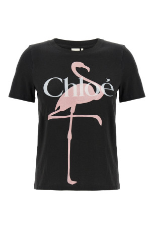 Printed T-shirt Black