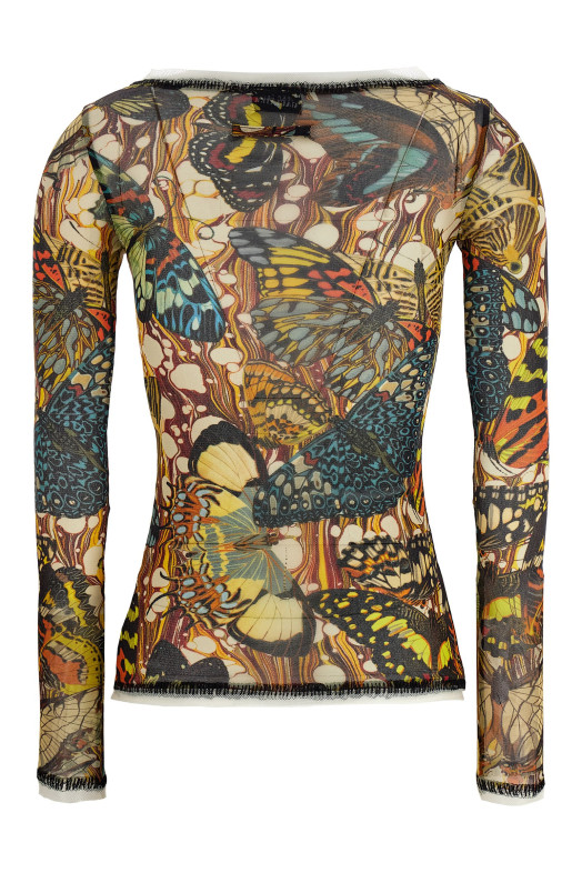'Re-edition - The Yellow Butterfly' cardigan Multicolor