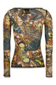 'Re-edition - The Yellow Butterfly' cardigan Multicolor
