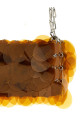 'Sparkle' shoulder bag orange