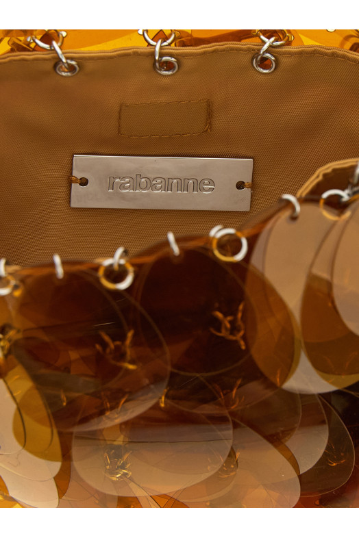 'Sparkle' shoulder bag orange