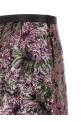 'Floral Sequin Mini' skirt Pink