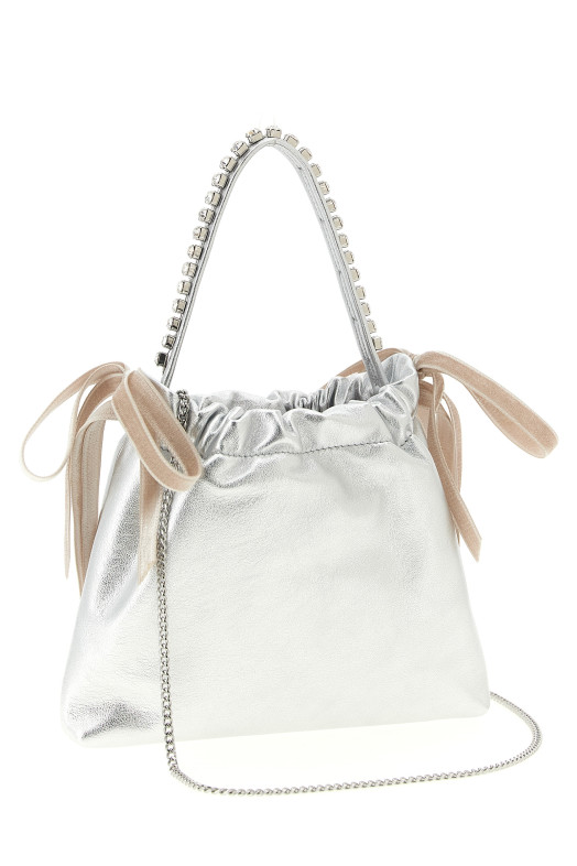 'Drawstring mini' handbag Pink