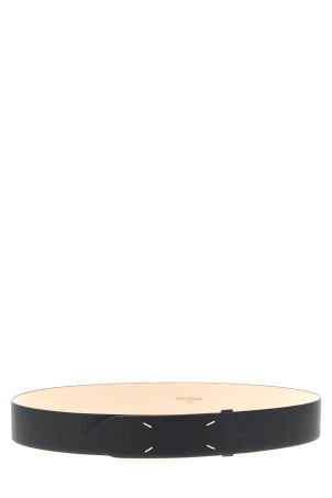 'Four Stitches' belt Black