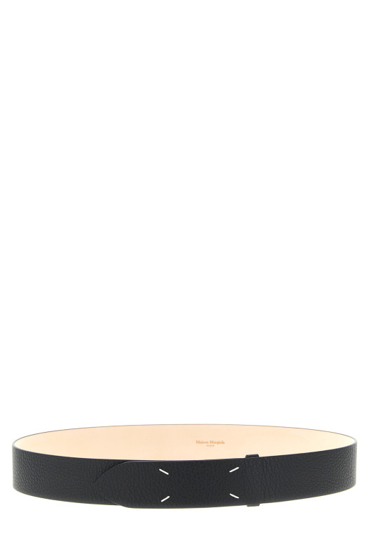 'Four Stitches' belt Black