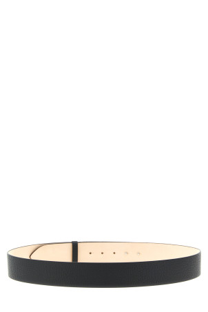 'Four Stitches' belt Black