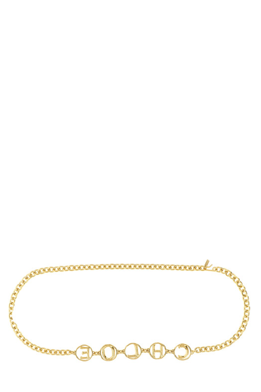 «Chloé Script» ювелирный пояс, золотой CH26SBJ01CB79DC