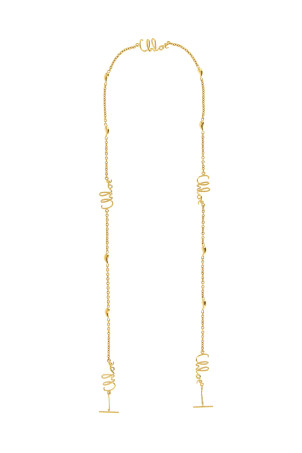 'Chloé Iconic' spectacle chain Gold