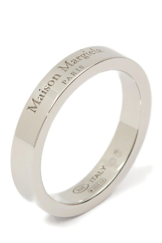 Логотип кольцо Silver MAISON MARGIELA SM1UQ0123P8865102
