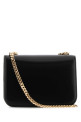 Black leather small Eleanor shoulder bag TORY BURCH (166169)