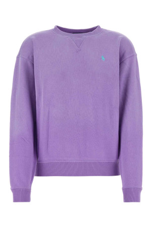 Lilac cotton sweatshirt Blue POLO RALPH LAUREN (211935582)