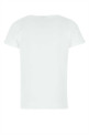 White cotton t-shirt SAINT LAURENT (464572YB2DQ)