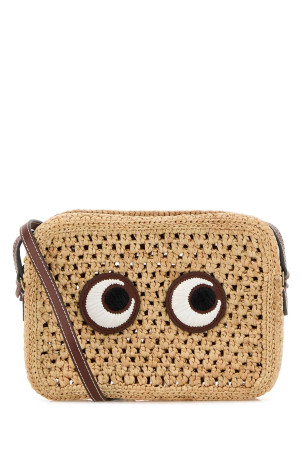 Raffia Eyes crossbody bag Brown ANYA HINDMARCH (5050925168342)