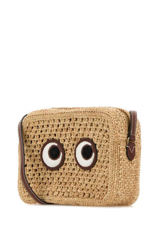 Raffia Eyes crossbody bag Brown ANYA HINDMARCH (5050925168342)