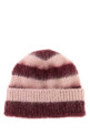 Embroidered mohair blend beanie hat MIU MIU (5HC3782CVE)