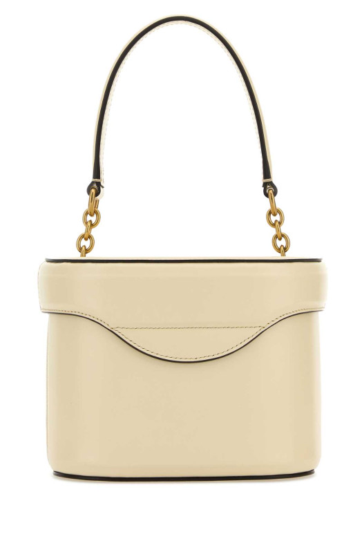 Ivory leather VLogo Signature bucket bag VALENTINO GARAVANI (7W2B0R95GCB)