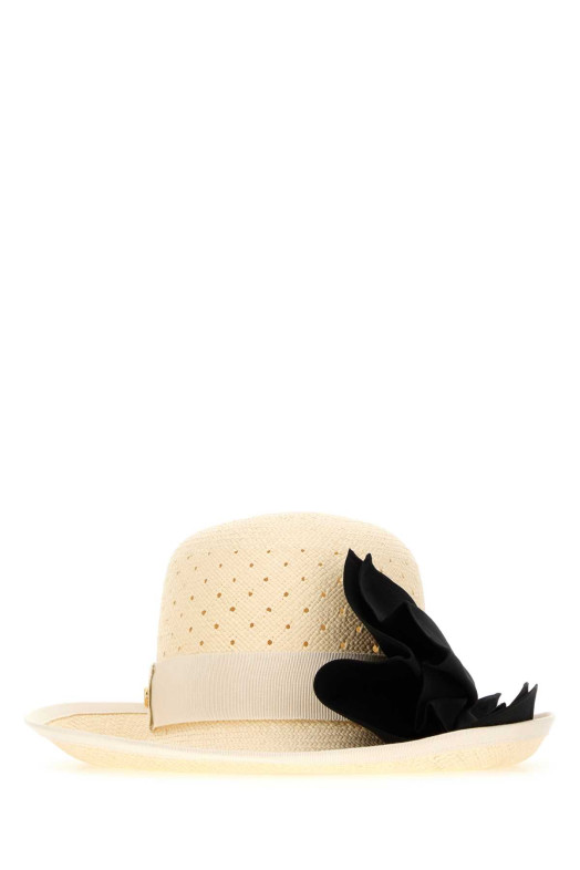 Straw VLogo Signature hat VALENTINO GARAVANI (7W2HE00FGLE)