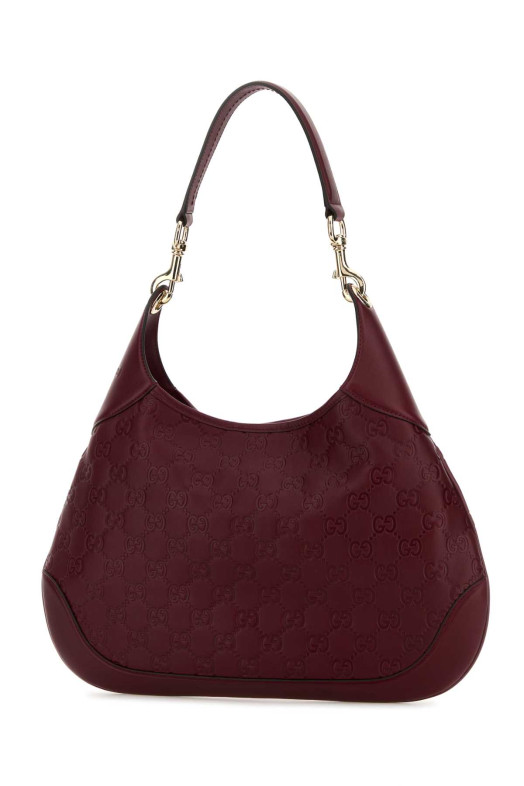 Кожаная сумка через плечо GUCCI (834981AAEXI)