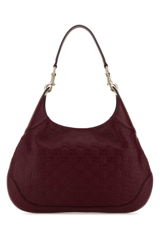 Кожаная сумка через плечо GUCCI (834981AAEXI)