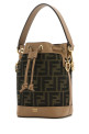 Embroidered canvas Mon Tresor bucket bag FENDI (8BS093ALP3)