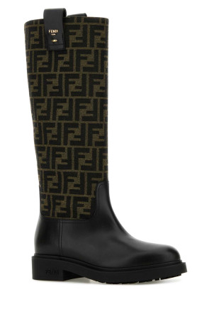 Embroidered jacquard Filo boots FENDI (8W8574AHGY)