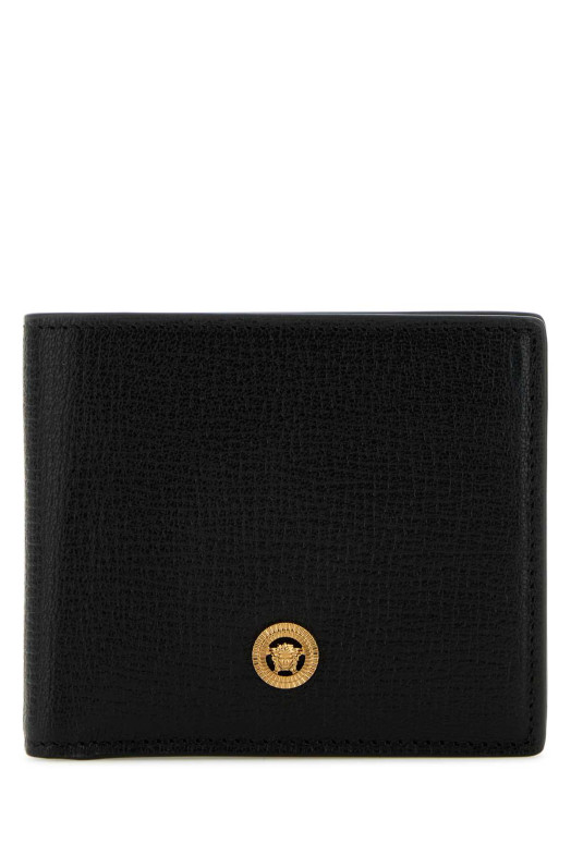 Black leather Medusa Biggie wallet VERSACE (DPU67371A10544)