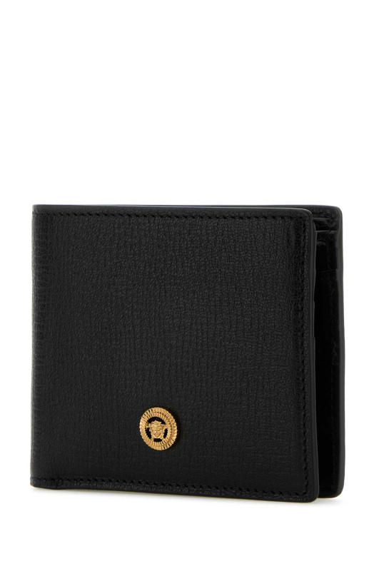 Black leather Medusa Biggie wallet VERSACE (DPU67371A10544)
