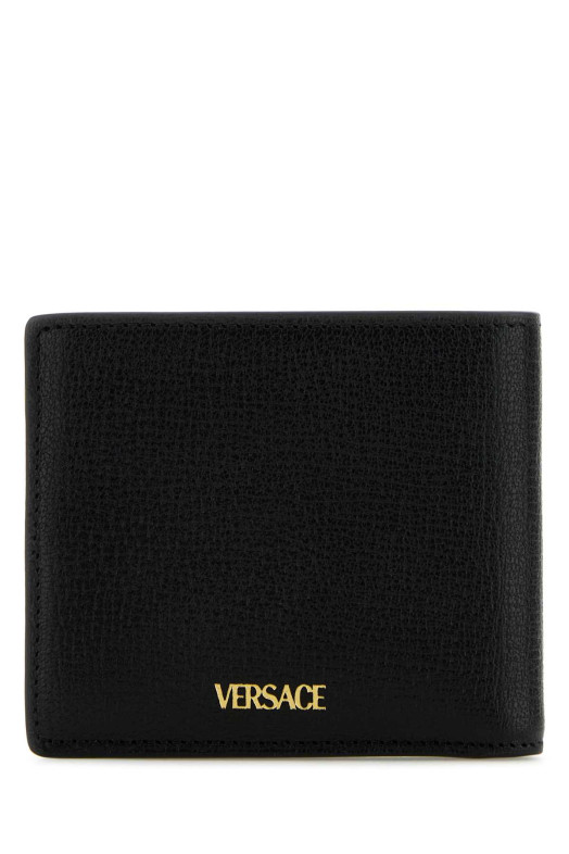 Black leather Medusa Biggie wallet VERSACE (DPU67371A10544)