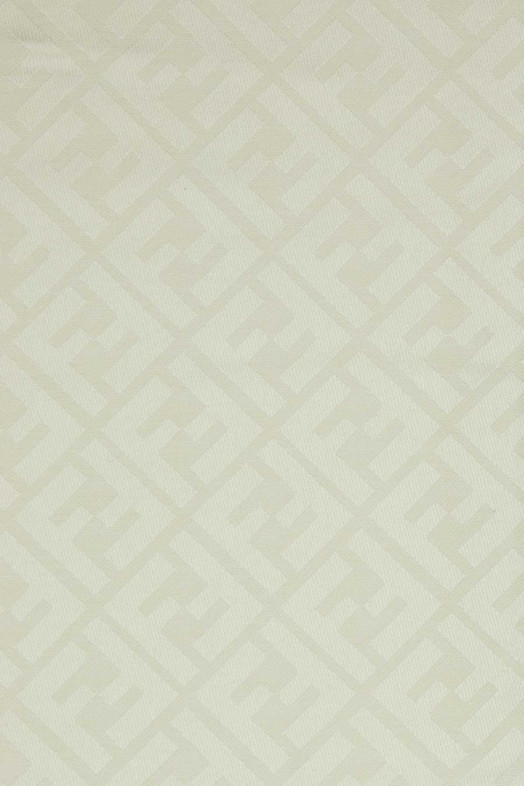 Шарф из смеси шелка и слоновой кости FENDI (FXT069AJW7)