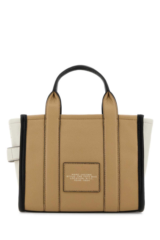 Two-tone leather small The Tote Bag handbag MARC JACOBS (H006L01RE22)