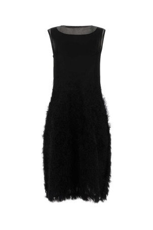 Black silk Retrograde dress MAISON MARGIELA (S29DD0044M13202)