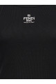 Майка с логотипом Черная FENDI FS7966ANQMF0GME