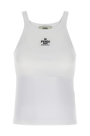 Верхний логотип Белый FENDI FS7966ANQMF0ZNM