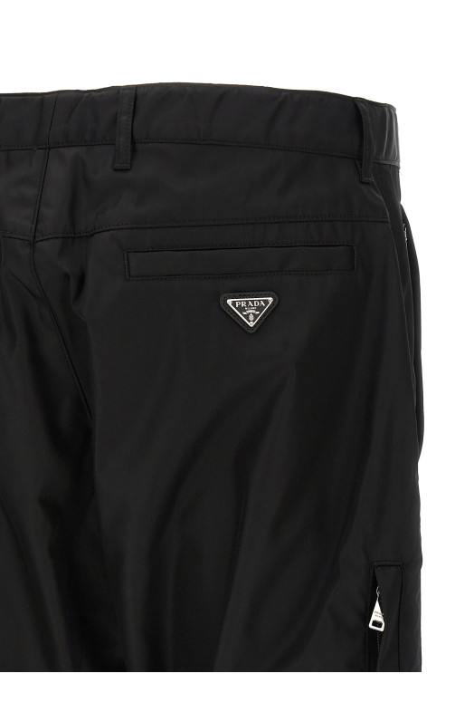 Брюки Re-Nylon Черные PRADA SPH66SOOO1WQ8F0002