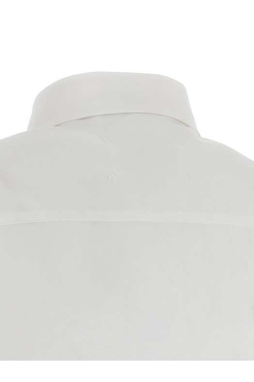 Dotton-down shirt White