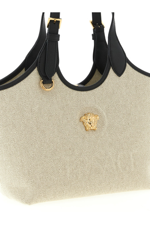 'La Medusa' mini shopping bag Beige