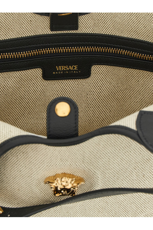 'La Medusa' mini shopping bag Beige