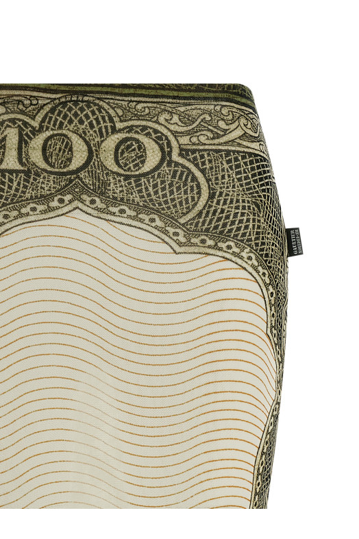 'Re-edition - The Green Cartouche' skirt Multicolor