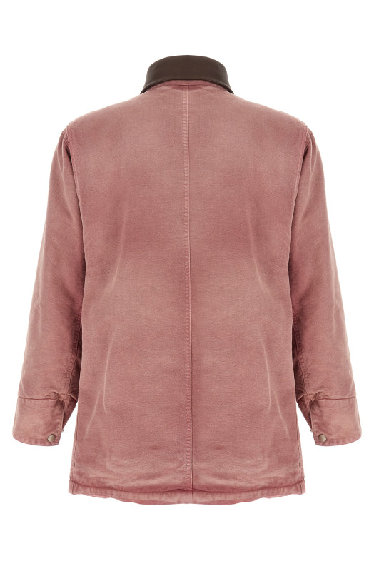 Куртка со съемным воротником Розовый A25AB01CDFADEDBURGUNDY